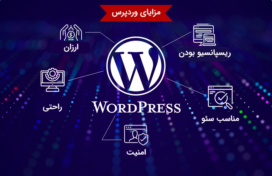 مزایای طراحی سایت وردپرسی